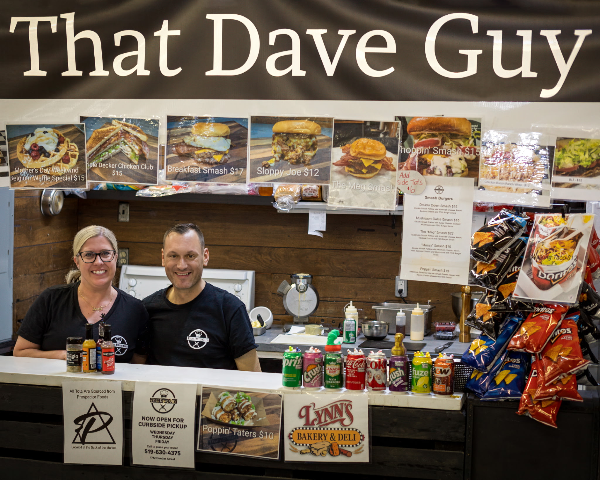That Dave Guy food counter